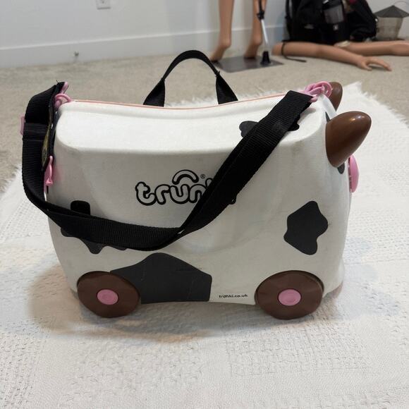 Trunki Frieda cow ride on child's carry on luggage suitcase 3022 - Picture 7 of 7